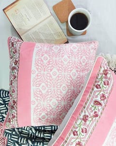 how to clean hand block printed cushion covers 