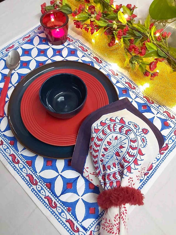 Cotton Placemats and Napkins